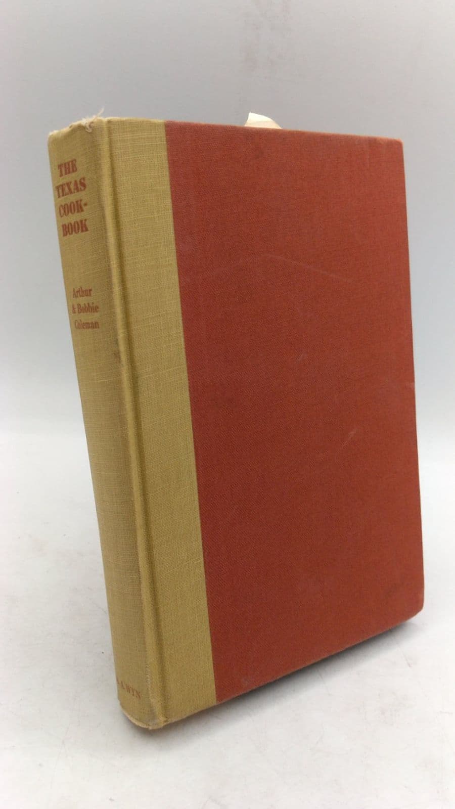 THE Texas Cookbook by Arthur and Bobbie Coleman - front cover