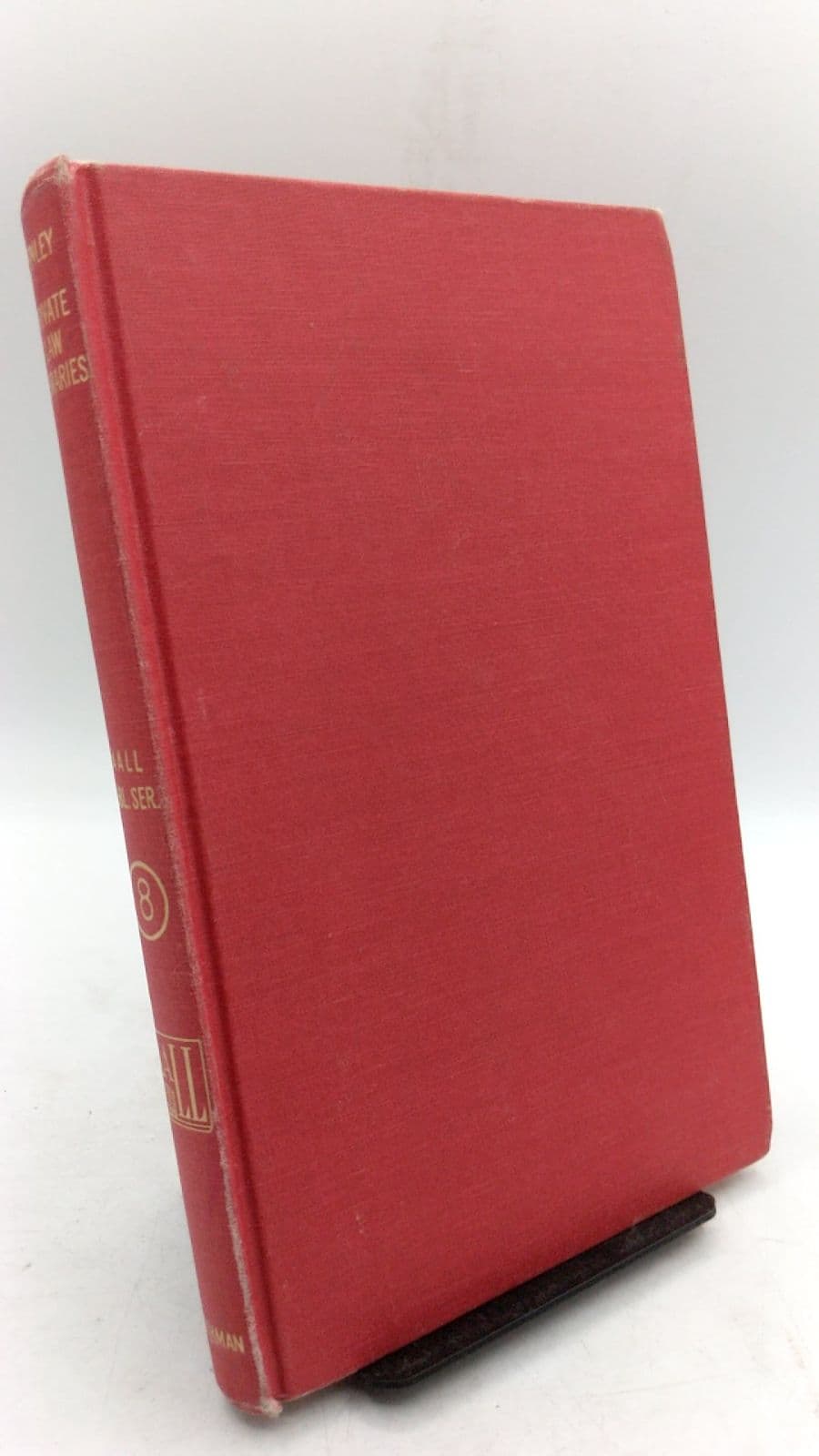 Manual OF Procedures FOR Private LAW Libraries by Elizabeth Finley - front cover