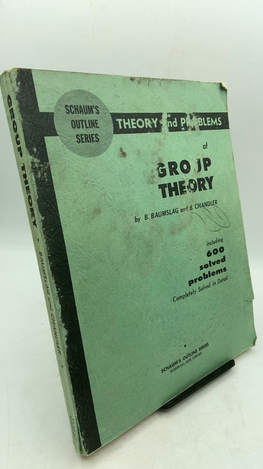 Schaum's Outline of Theory and Problems of Group Theory by Benjamin Baumslag, Ph.D., Bruce Chandler, Ph.D. - front cover