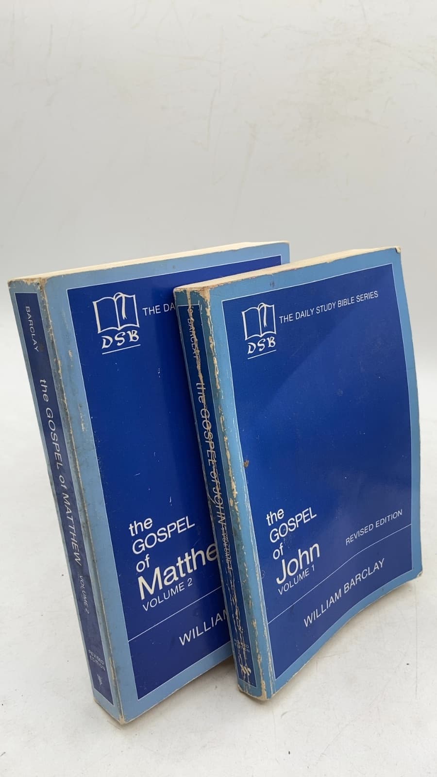 The Gospel of John Volume 1, The Gospel of Matthew Volume 2 by William Barclay - front cover