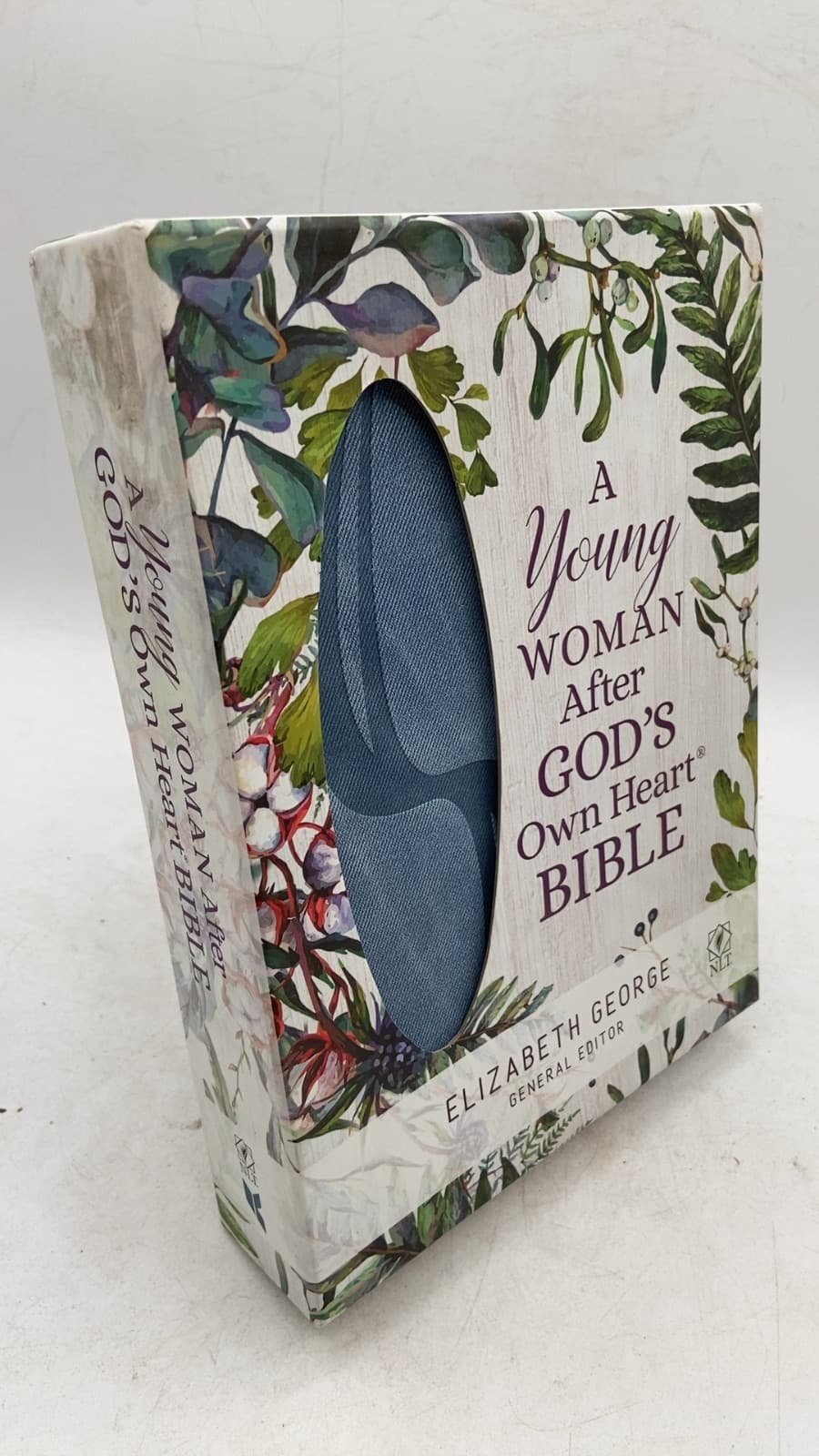A Young Woman After God's Own Heart Bible by Elizabeth George - front cover