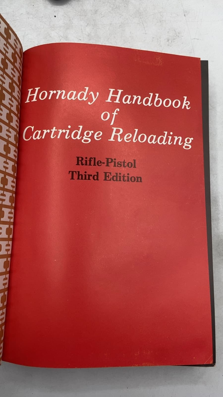Hornady Handbook of Cartridge Reloading: Rifle-Pistol Third Edition - title page