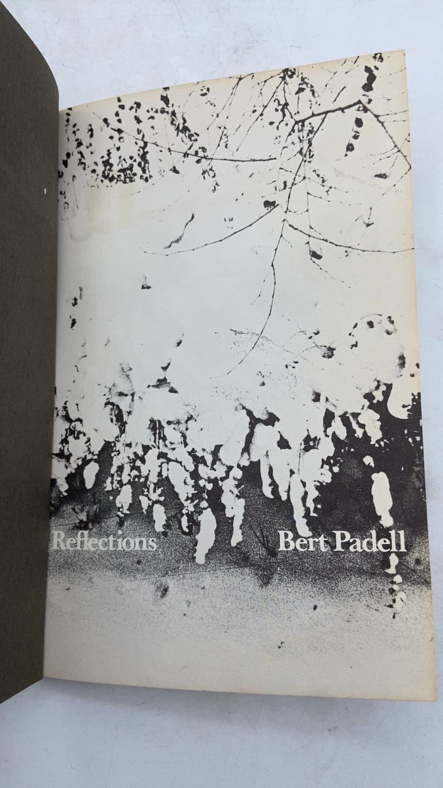 Reflections by Bert Padell - title page