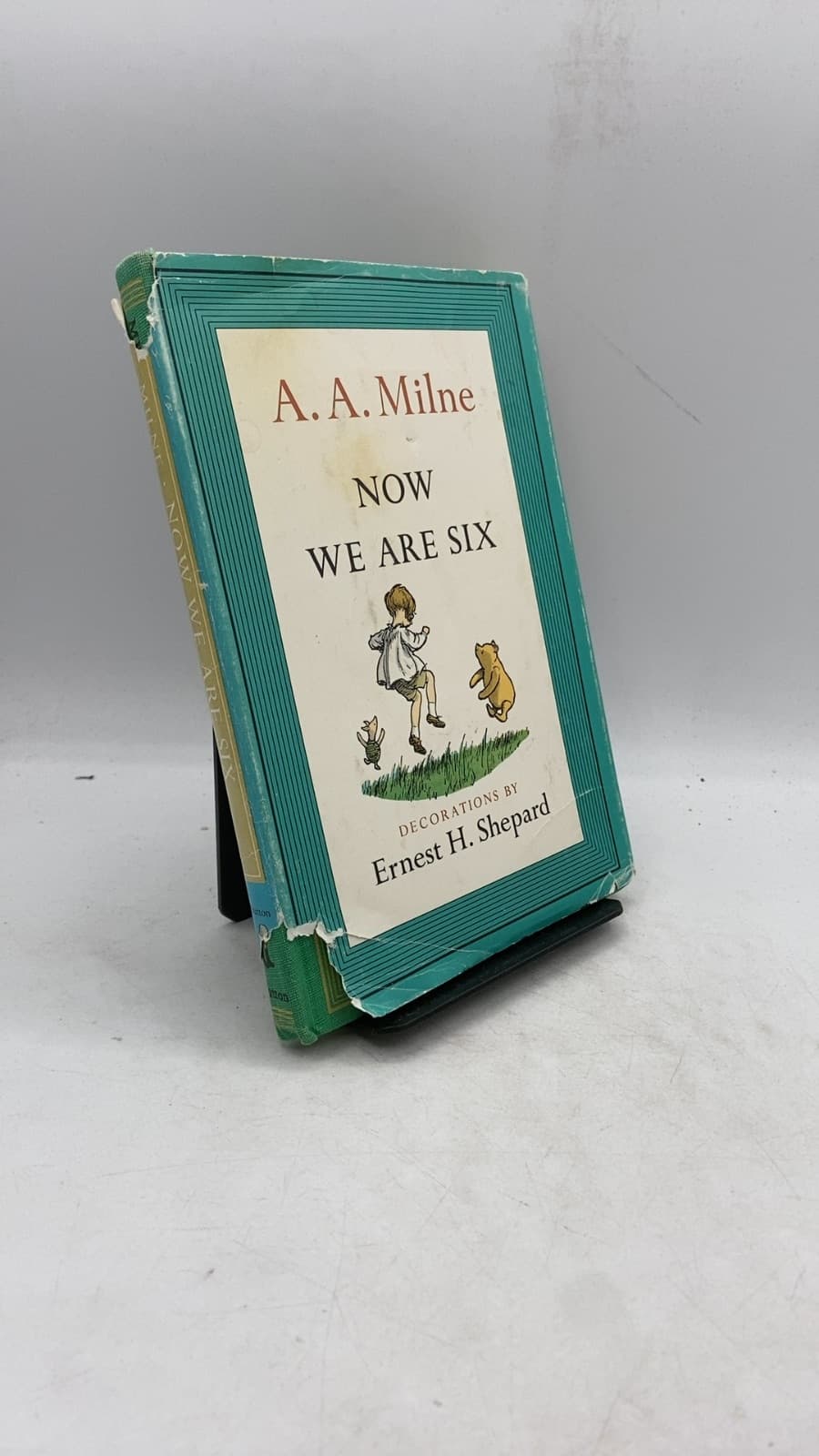 Now We Are Six by A. A. Milne - front cover