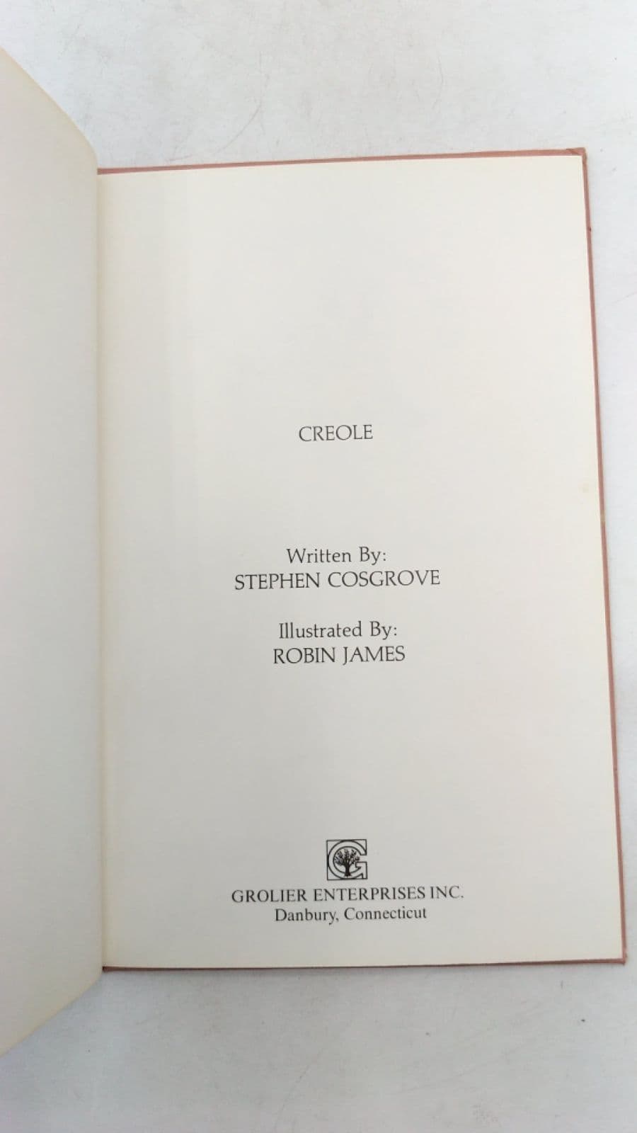 Creole by Stephen Cosgrove - title page