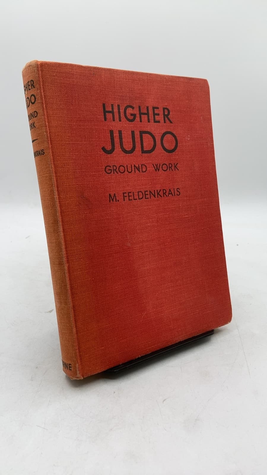 Higher Judo Ground Work by M. Feldenkrais - front cover