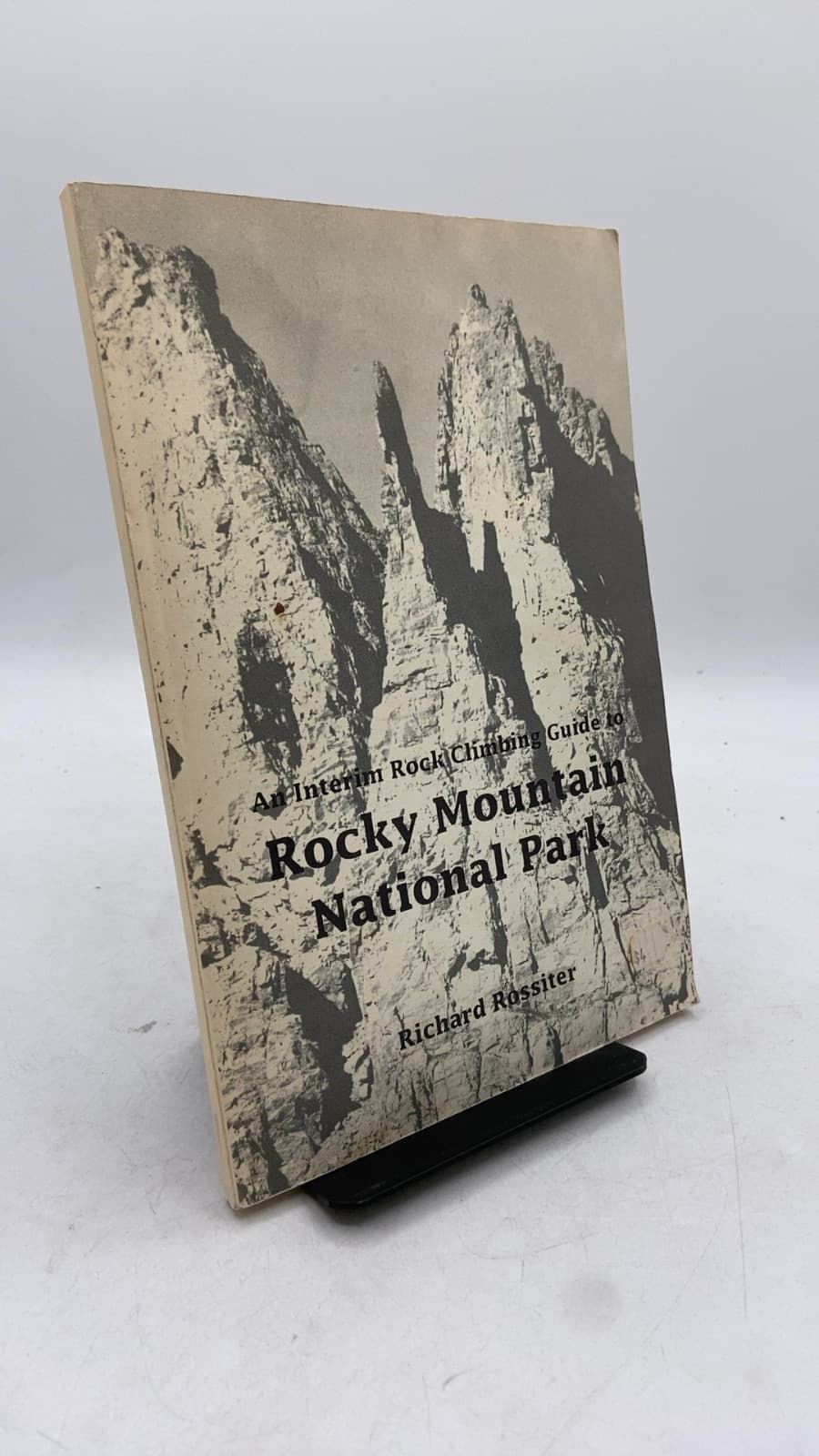 An Interim Rock Climbing Guide to Rocky Mountain National Park by Richard Rossiter - front cover