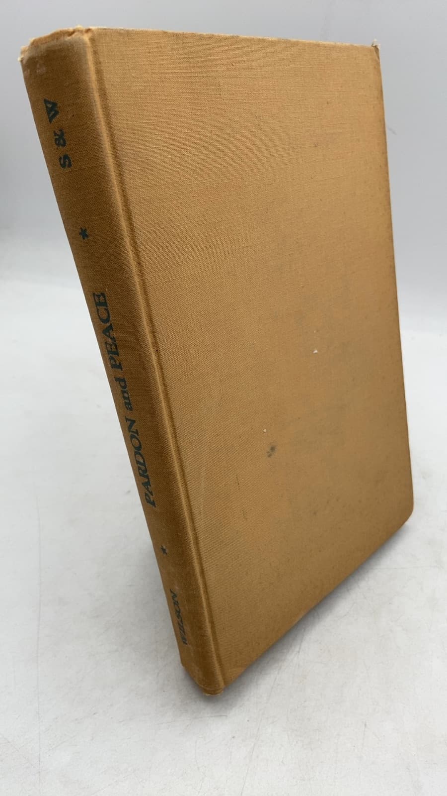 Pardon and Peace by Alfred Wilson, C.p. - front cover