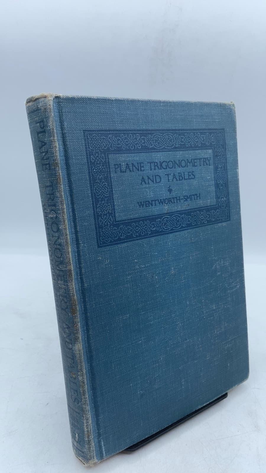 Plane Trigonometry and Tables by George Wentworth and David Eugene Smith - front cover