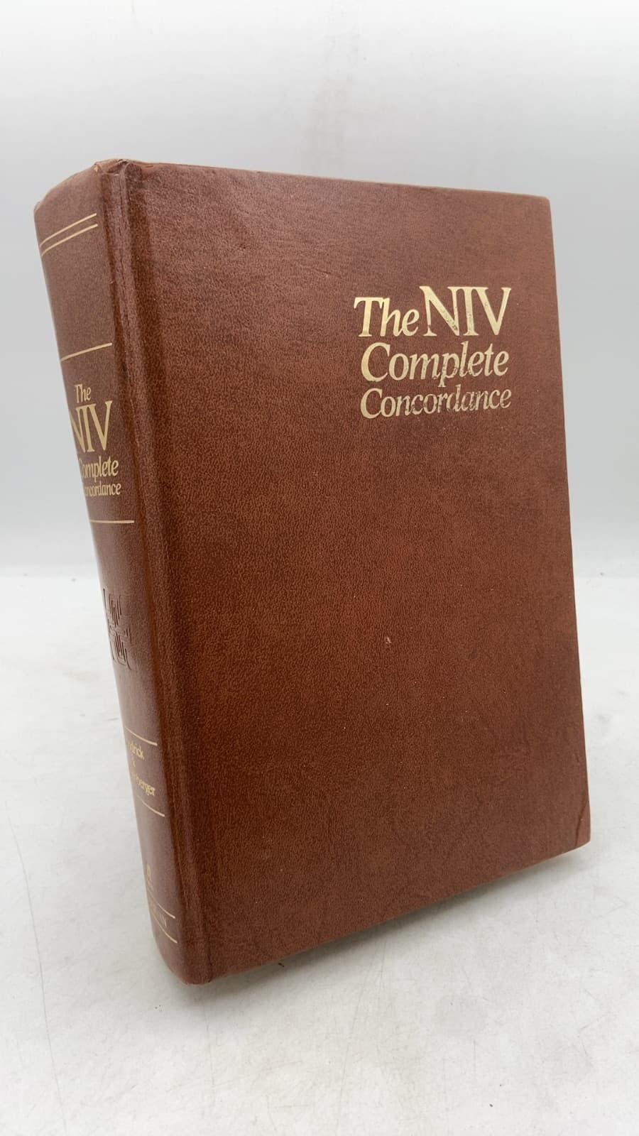 The NIV Complete Concordance by Edward W. Goodrick & John R. Kohlenberger III - front cover