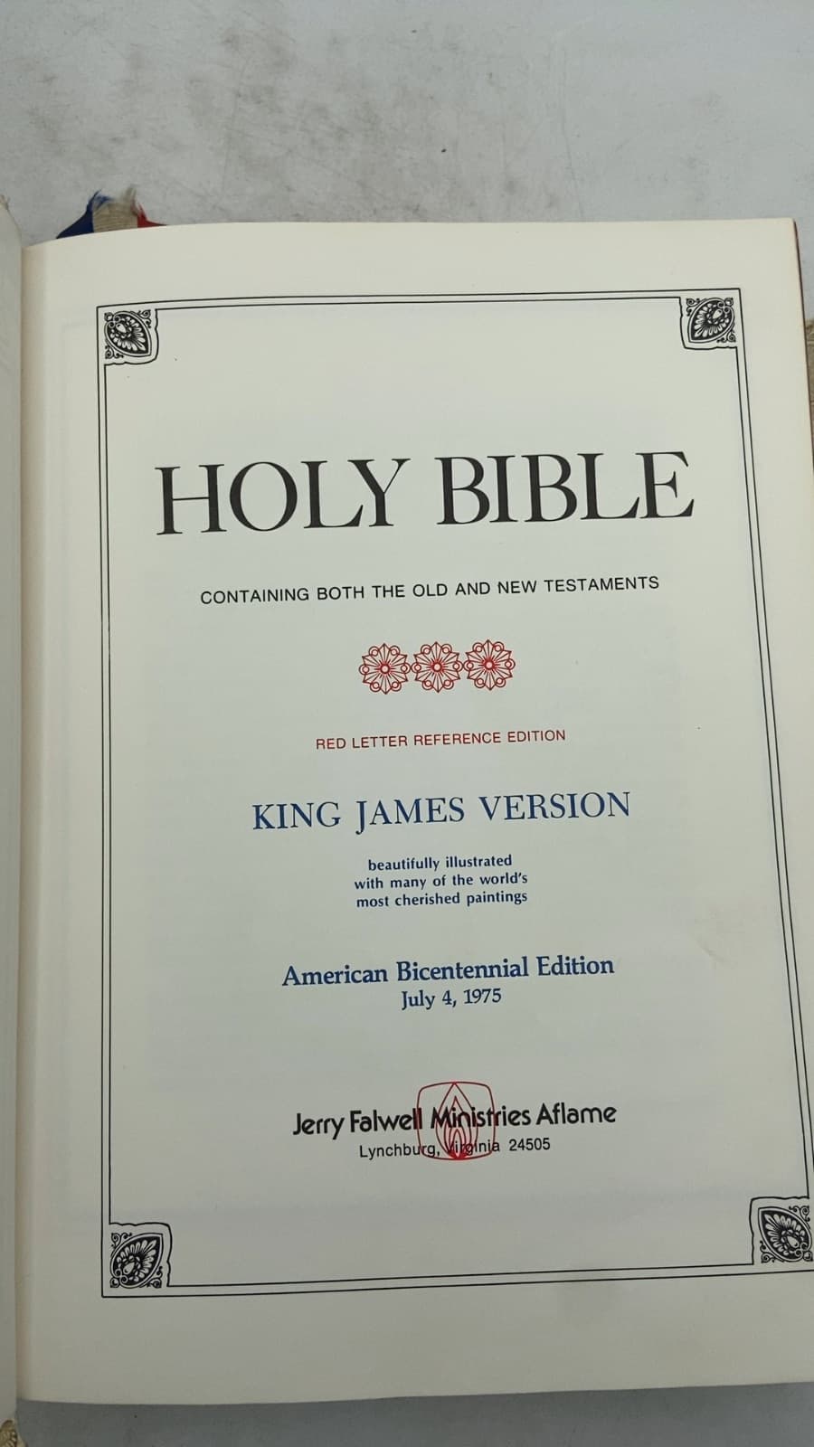 Holy Bible: King James Version - title page