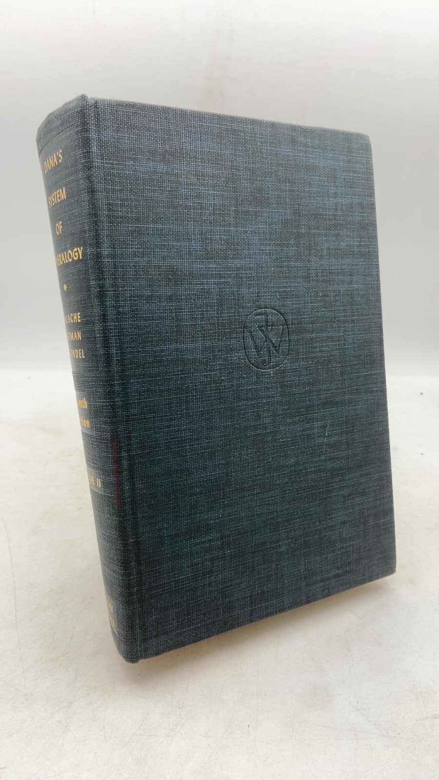 The System of Mineralogy of James Dwight Dana and Edward Salisbury Dana Yale University 1837–1892, Volume II by Charles Palache, Harry Berman, and Clifford Frondel - front cover