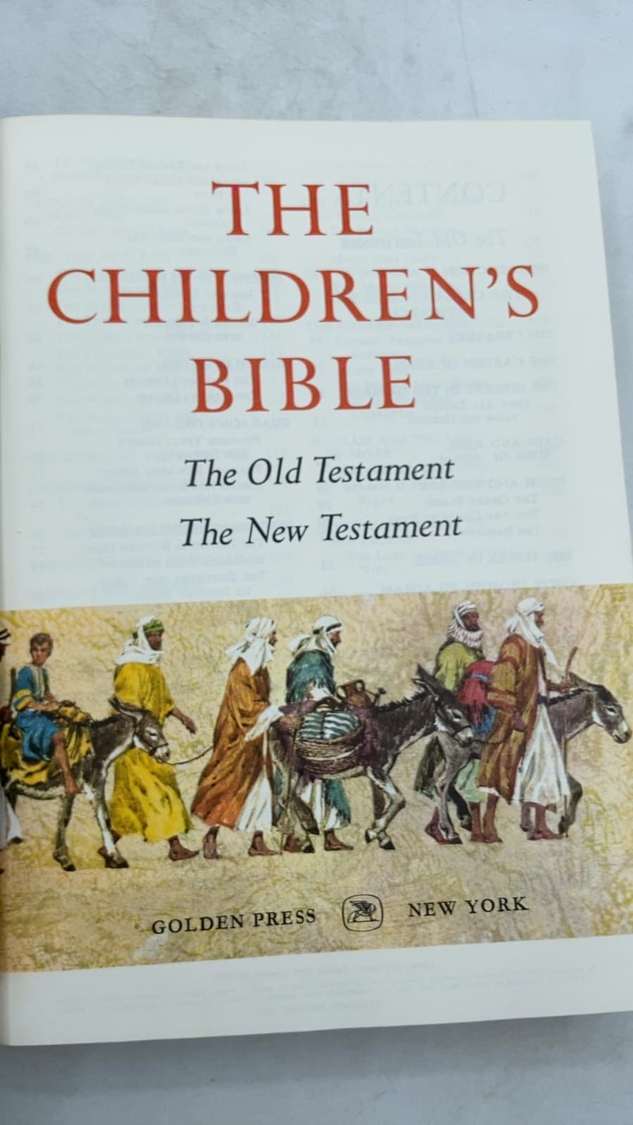 THE Children's Bible - title page