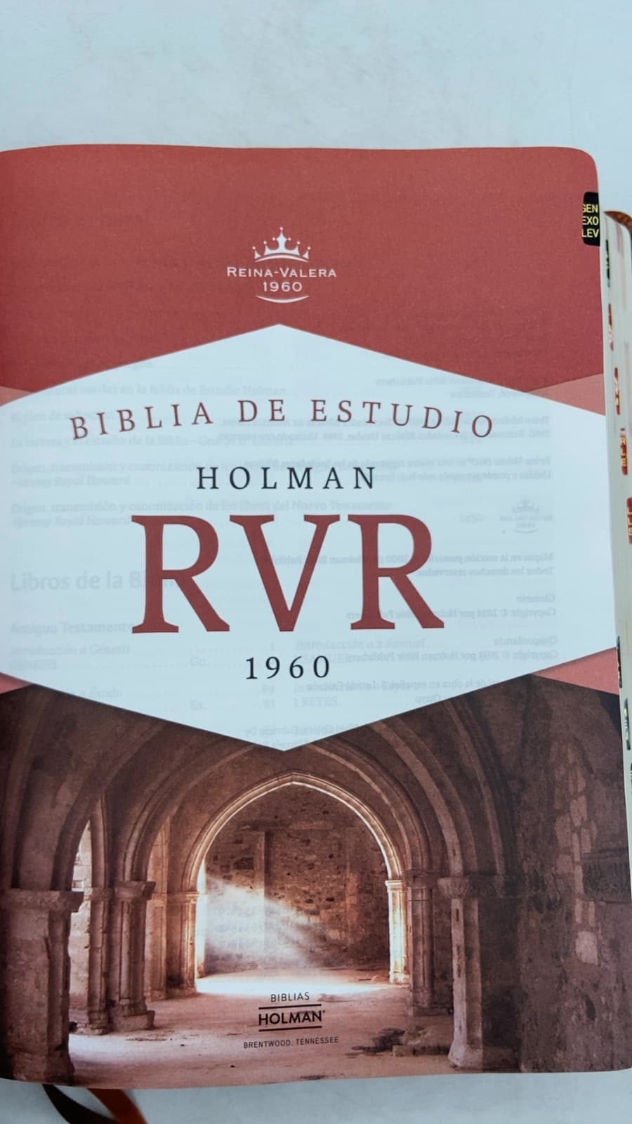 Biblia de Estudio Holman RVR 1960 - title page