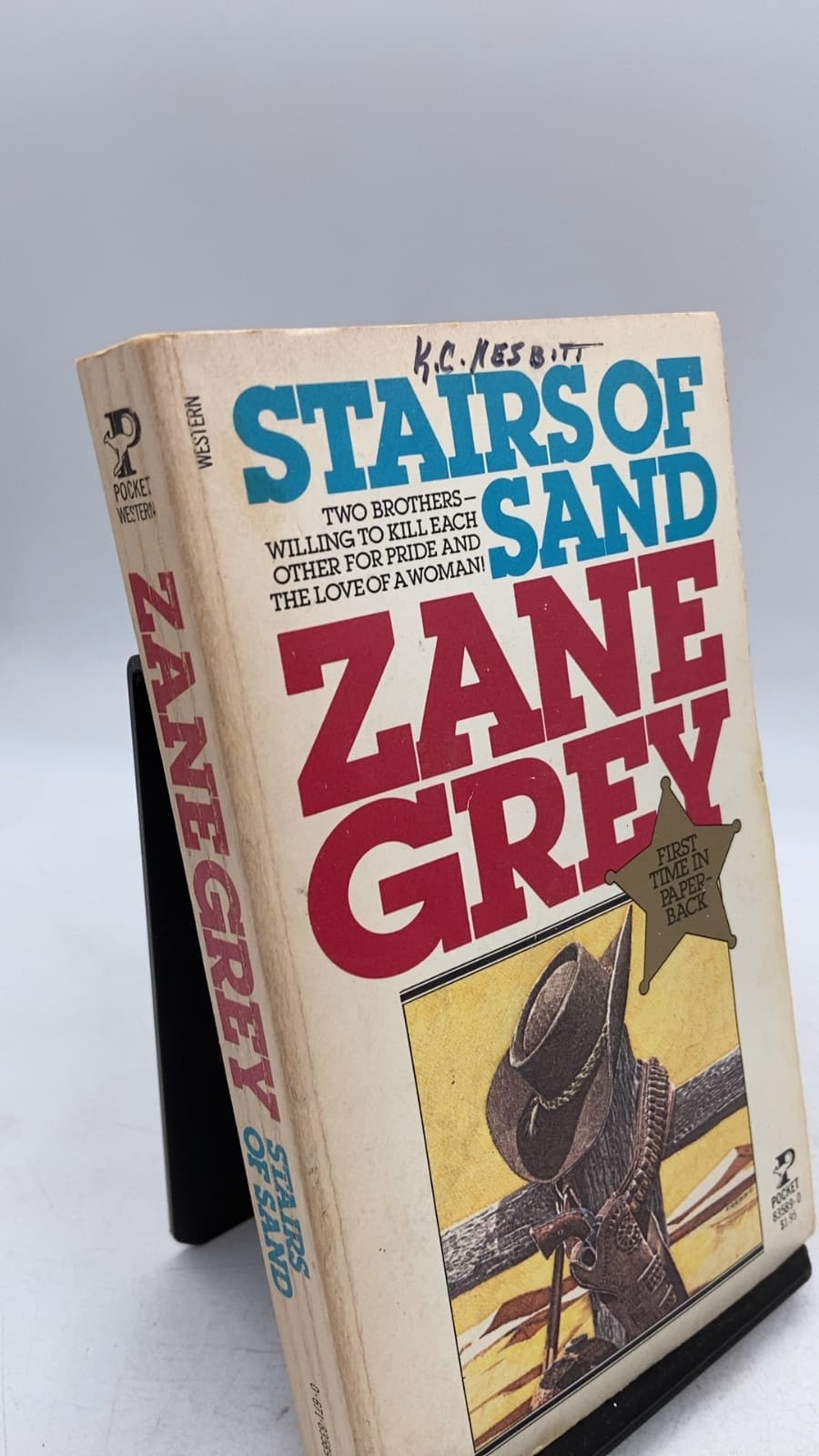 Stairs of Sand by Zane Grey - front cover