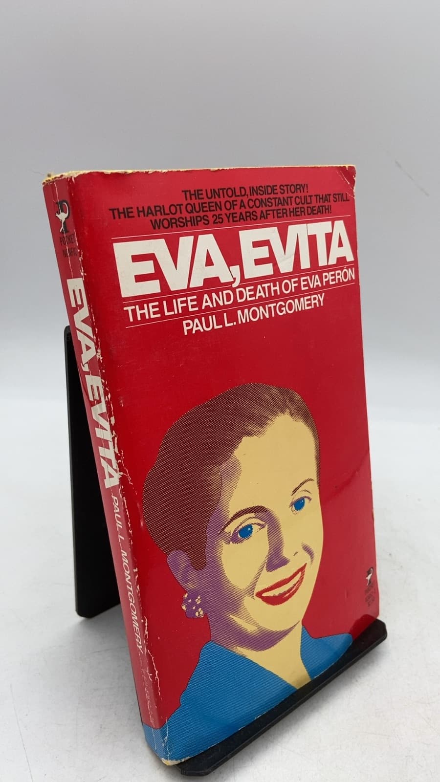 Eva, Evita: THE Life AND Death OF EVA Perón by Paul L. Montgomery - front cover