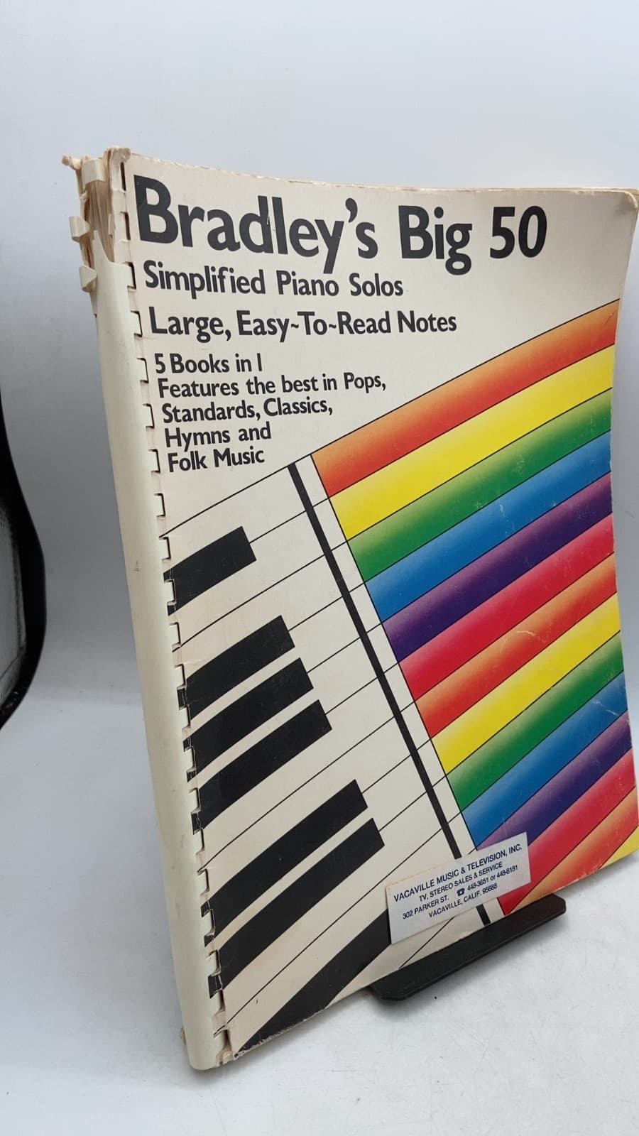 Bradley's Big 50 Simplified Piano Solos - front cover