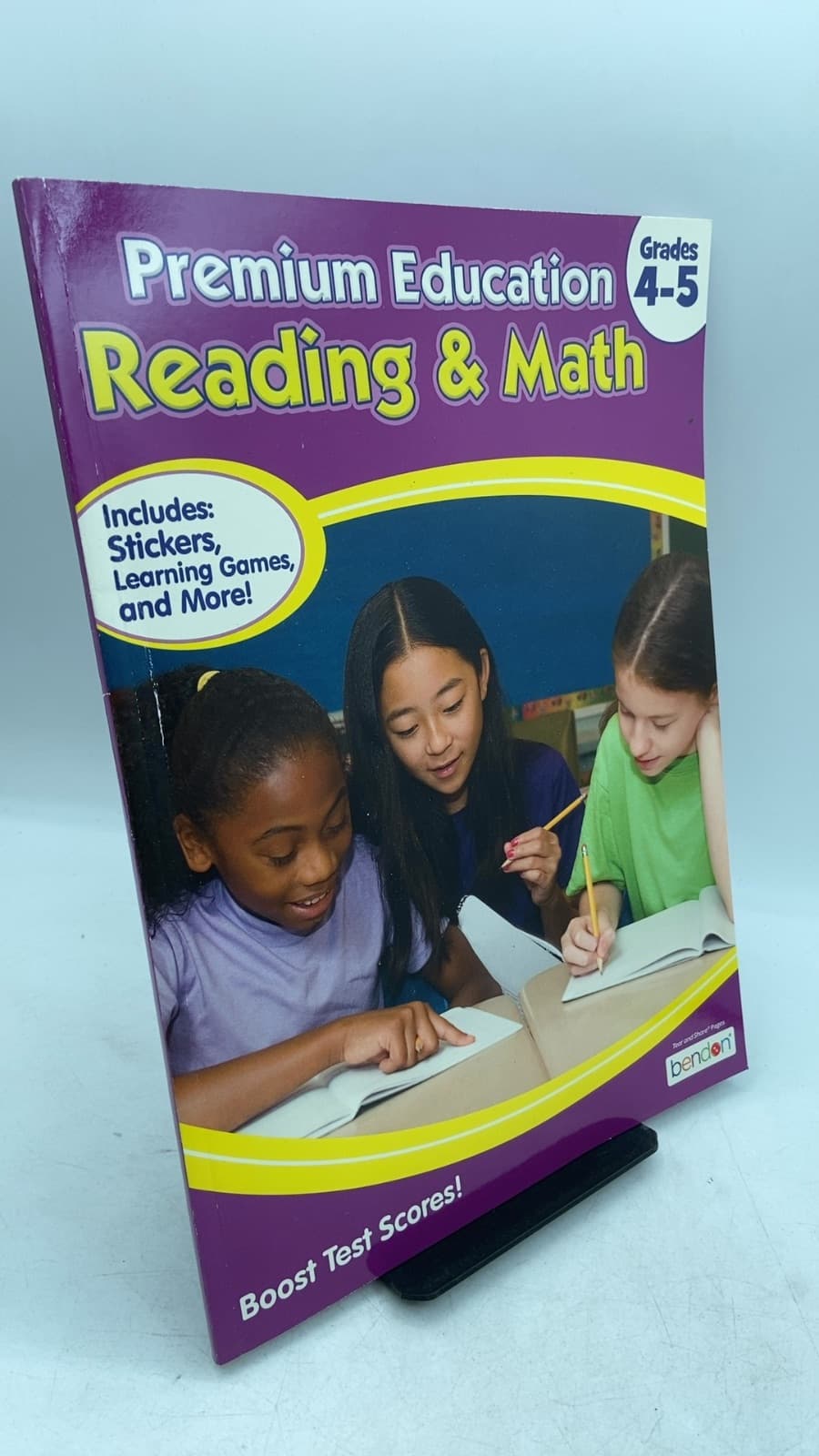 Premium Education Reading & Math Grades 4-5 - front cover