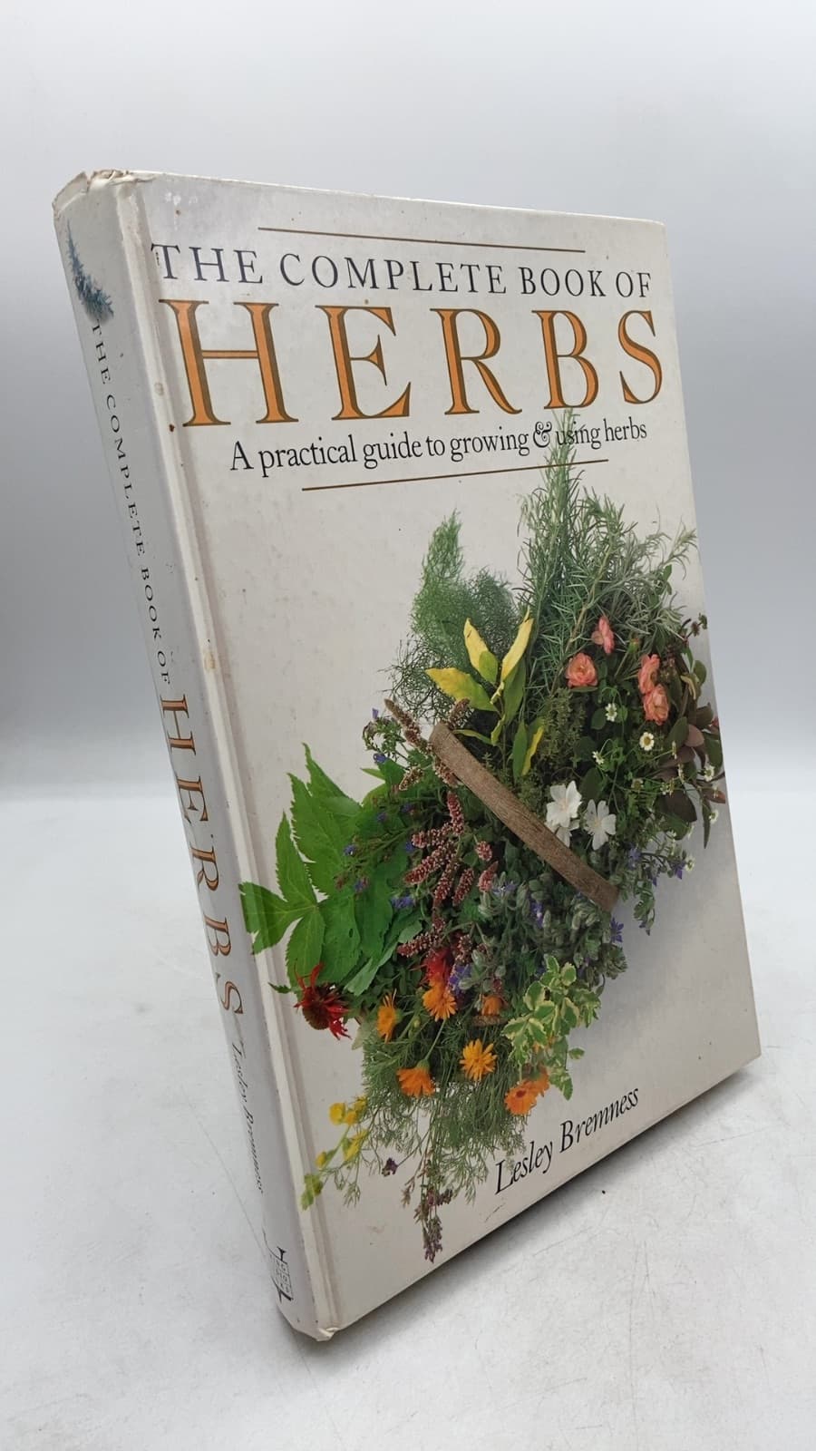 THE Complete Book OF Herbs by Lesley Bremness - front cover