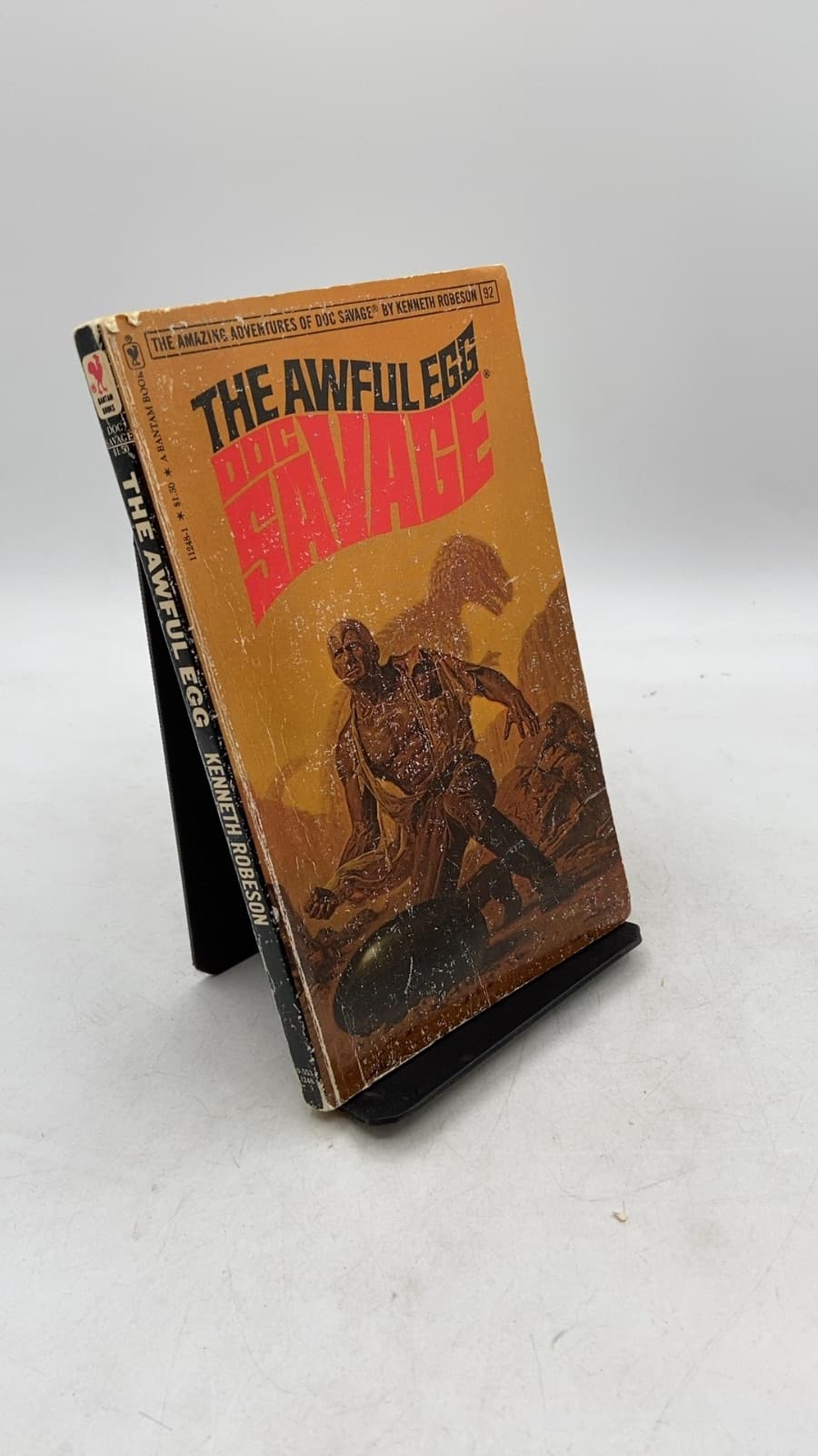 The Awful Egg: A Doc Savage Adventure by Kenneth Robeson - front cover