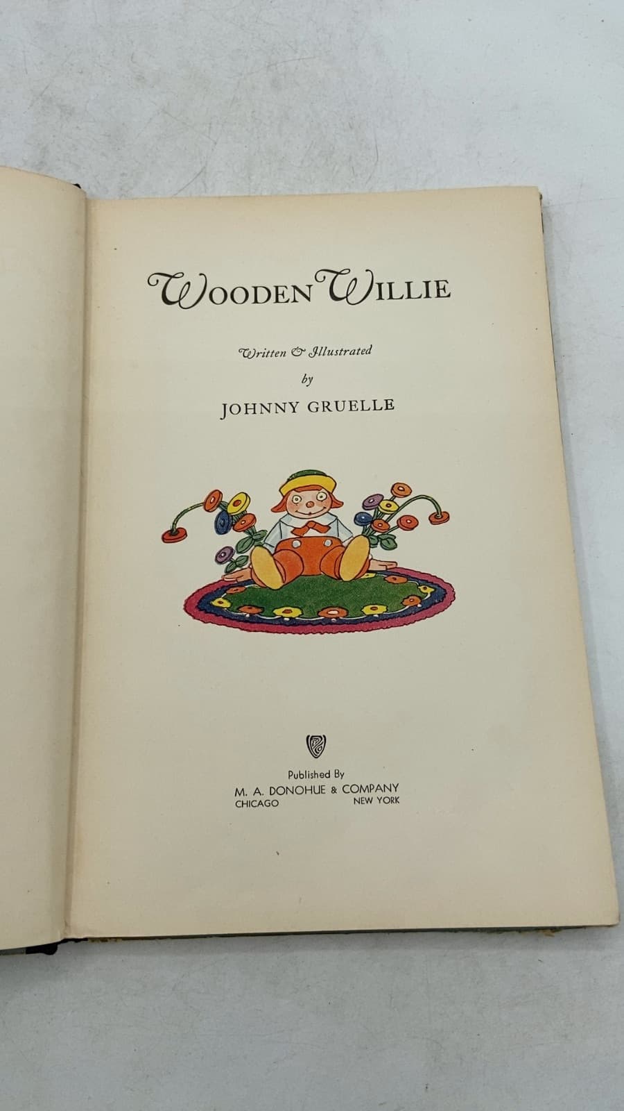Wooden Willie by Johnny Gruelle - title page