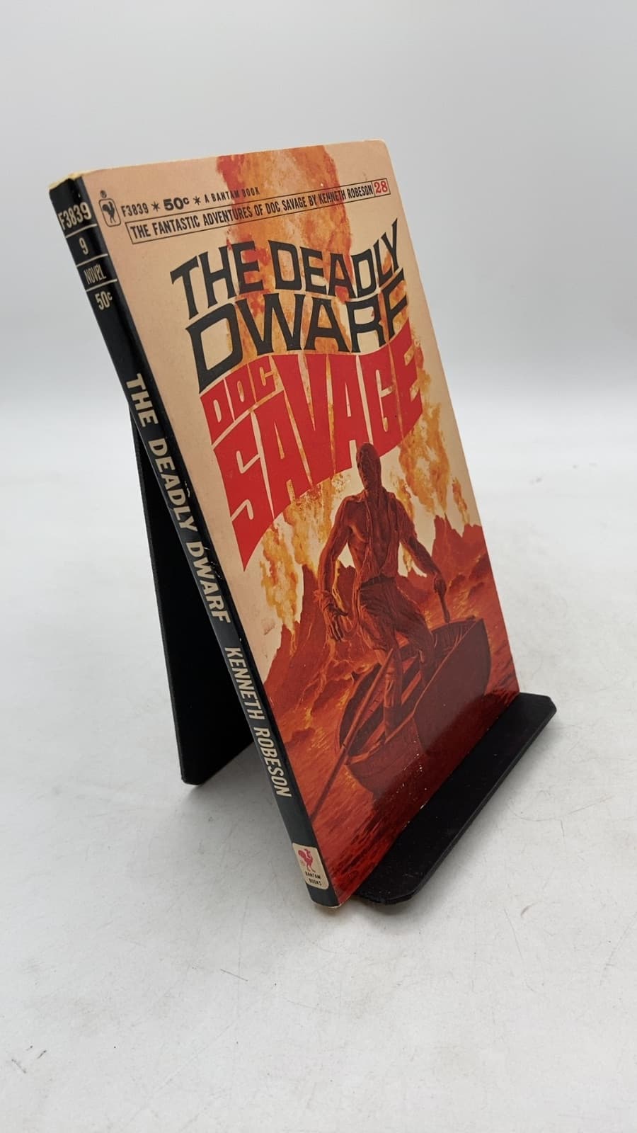 The Deadly Dwarf: A Doc Savage Adventure by Kenneth Robeson - front cover