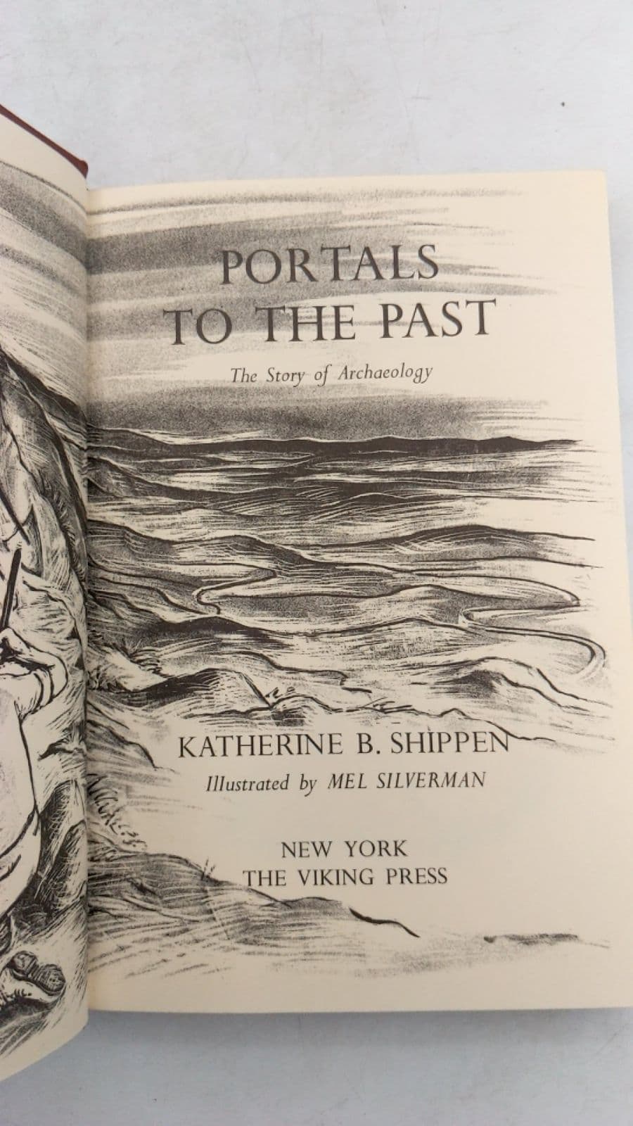 Portals to the Past: The Story of Archaeology by Katherine B. Shippen - title page
