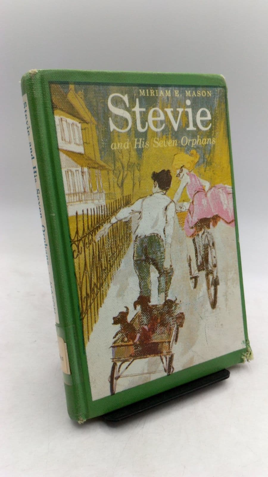 Stevie and His Seven Orphans by Miriam E. Mason - front cover