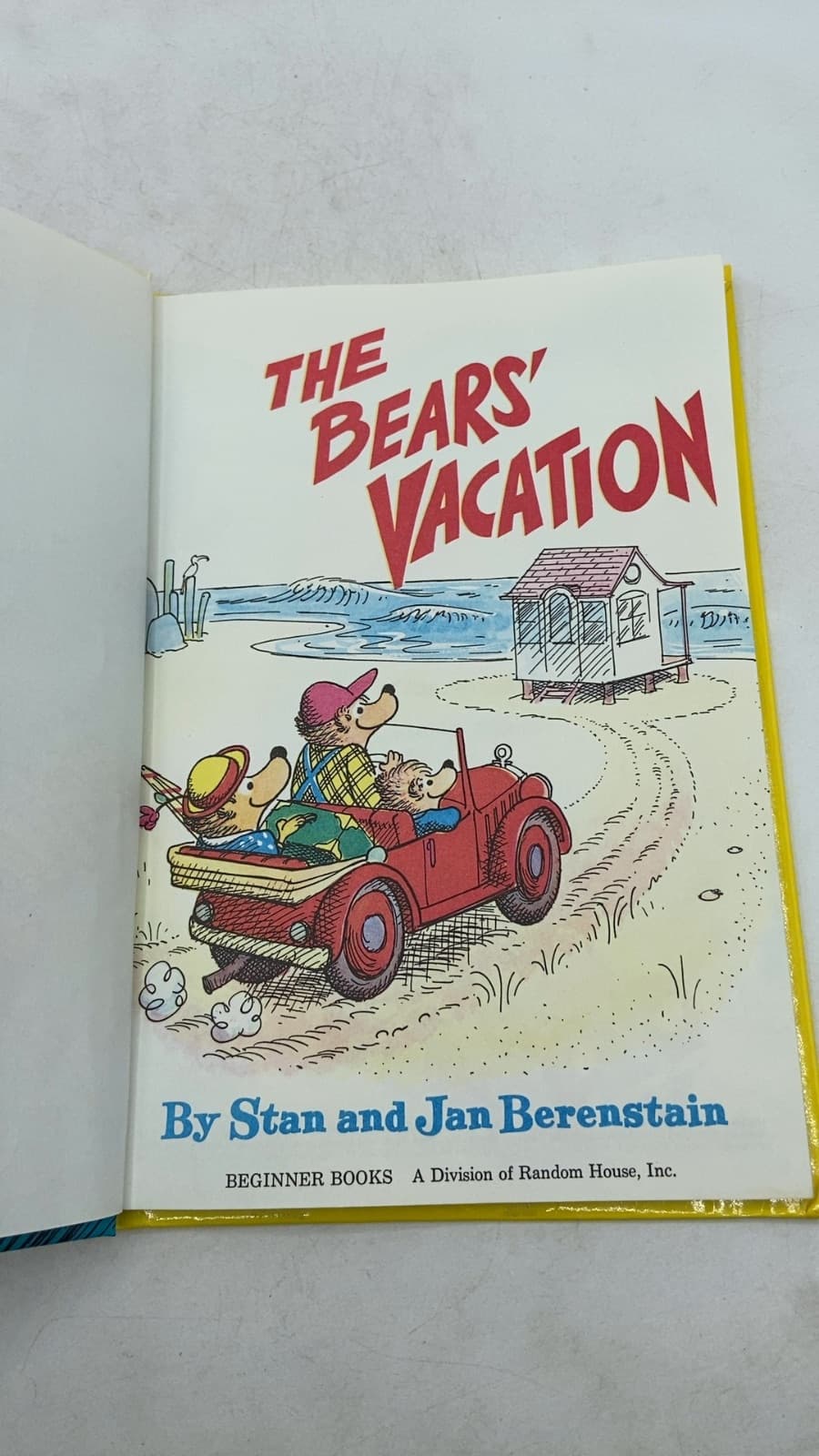 The Bears' Vacation by Stan and Jan Berenstain - title page