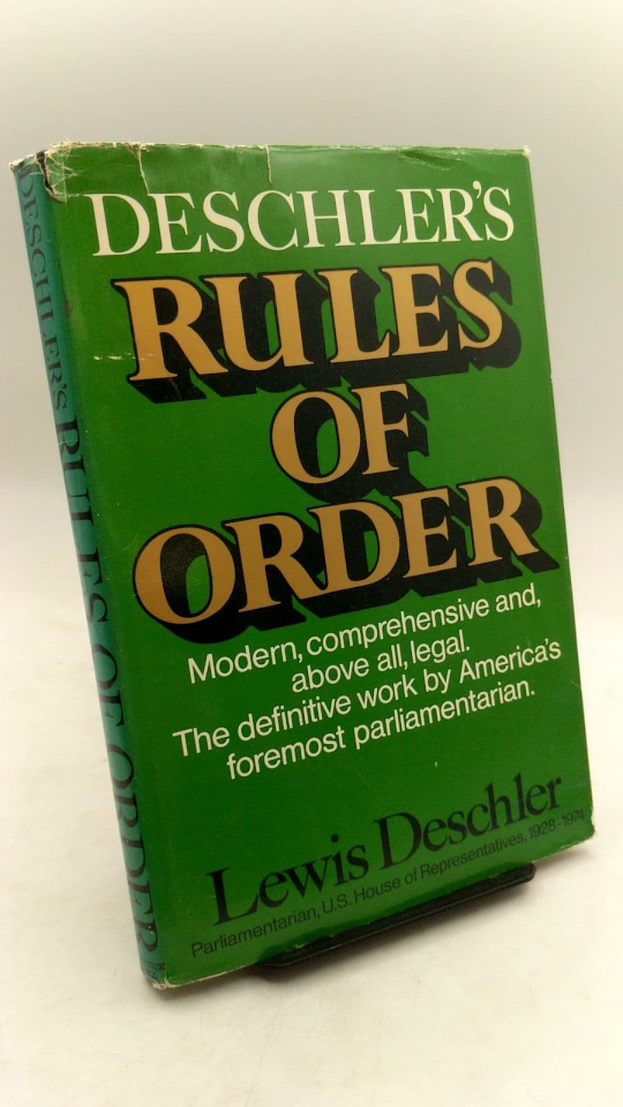 Deschler's Rules of Order by Lewis Deschler - front cover