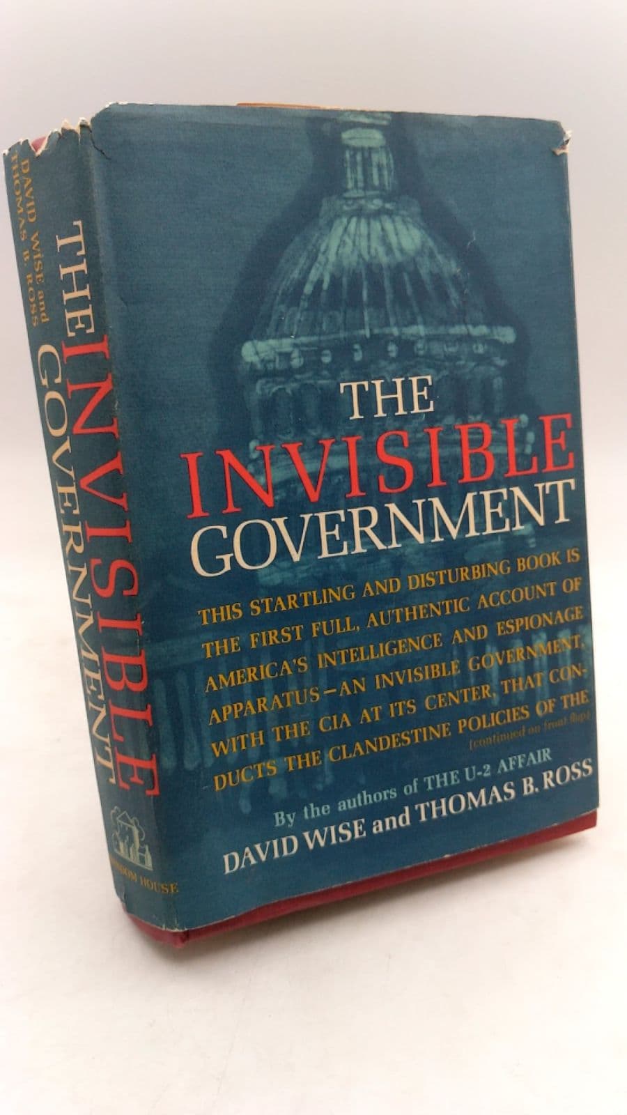 THE Invisible Government by David Wise and Thomas B. Ross - front cover