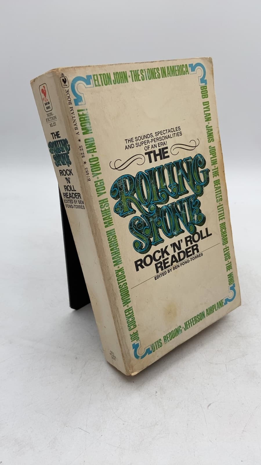 The Rolling Stone Rock 'n' Roll Reader by BEN Fong-Torres - front cover
