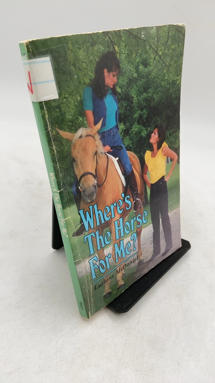 Where's The Horse For Me? by Lurlene McDaniel - front cover