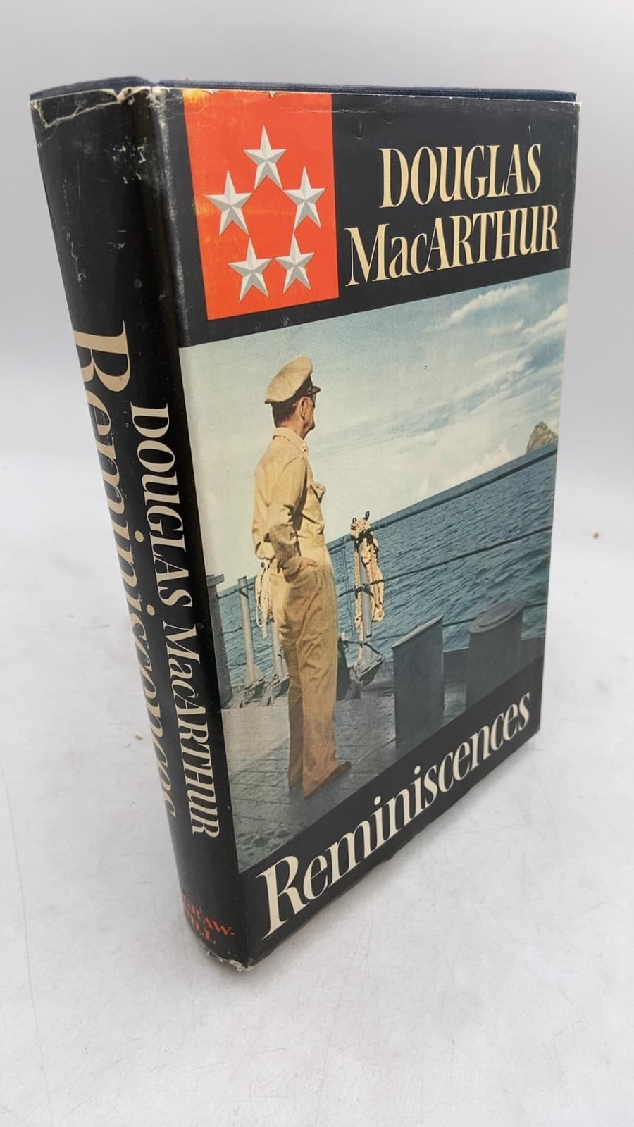 Reminiscences by Douglas MacArthur - front cover