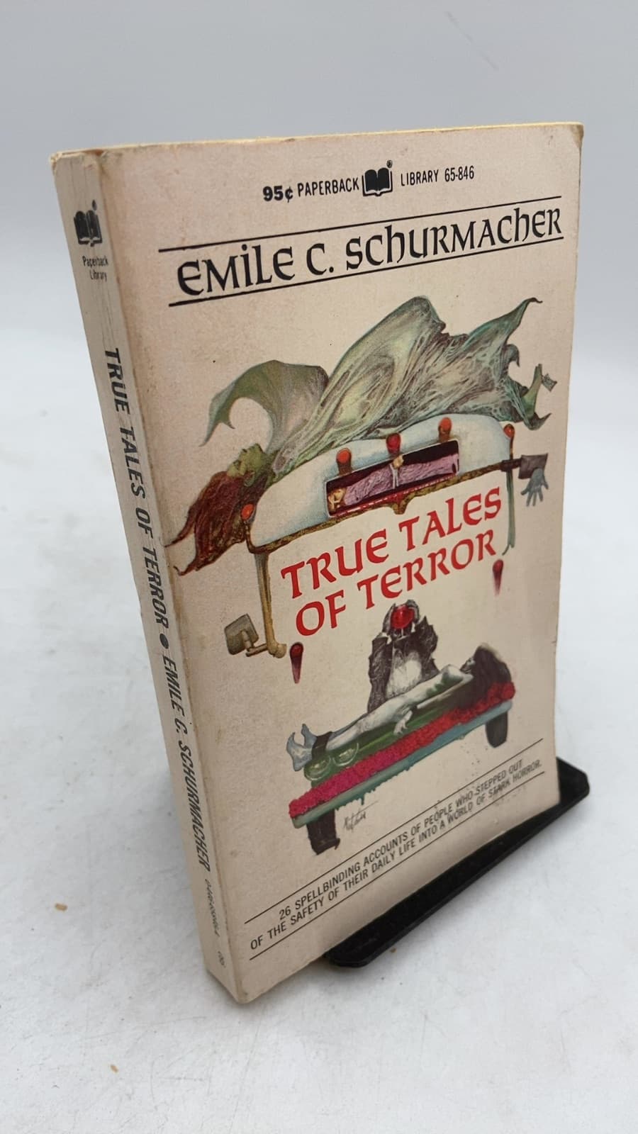 True Tales of Terror by Emile C. Schurmacher - front cover