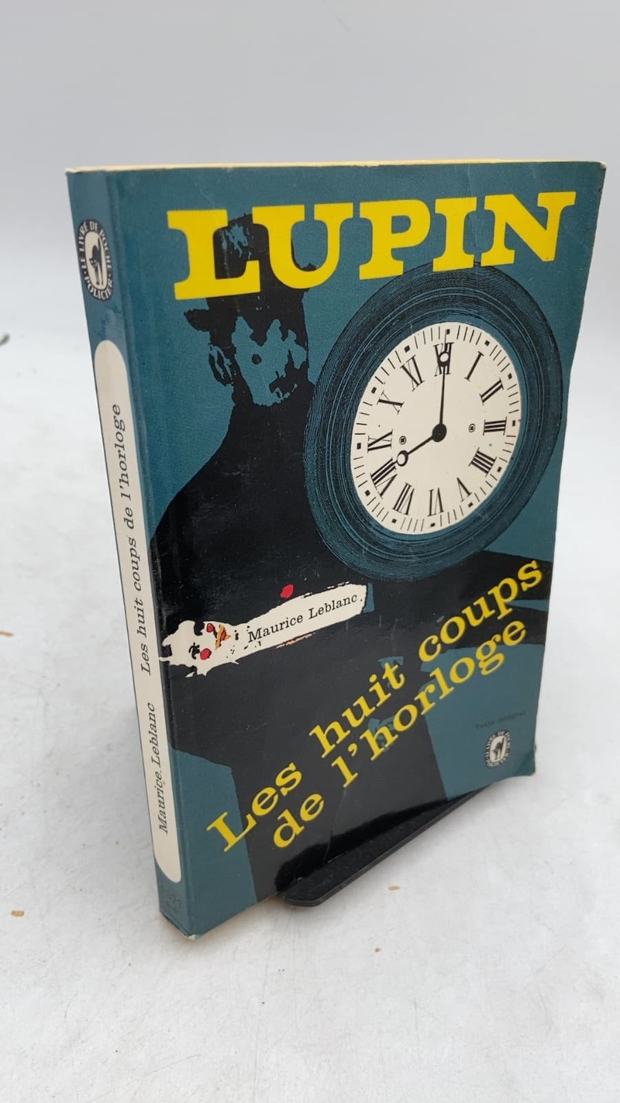 Les huit coups de l'horloge by Maurice Leblanc - front cover