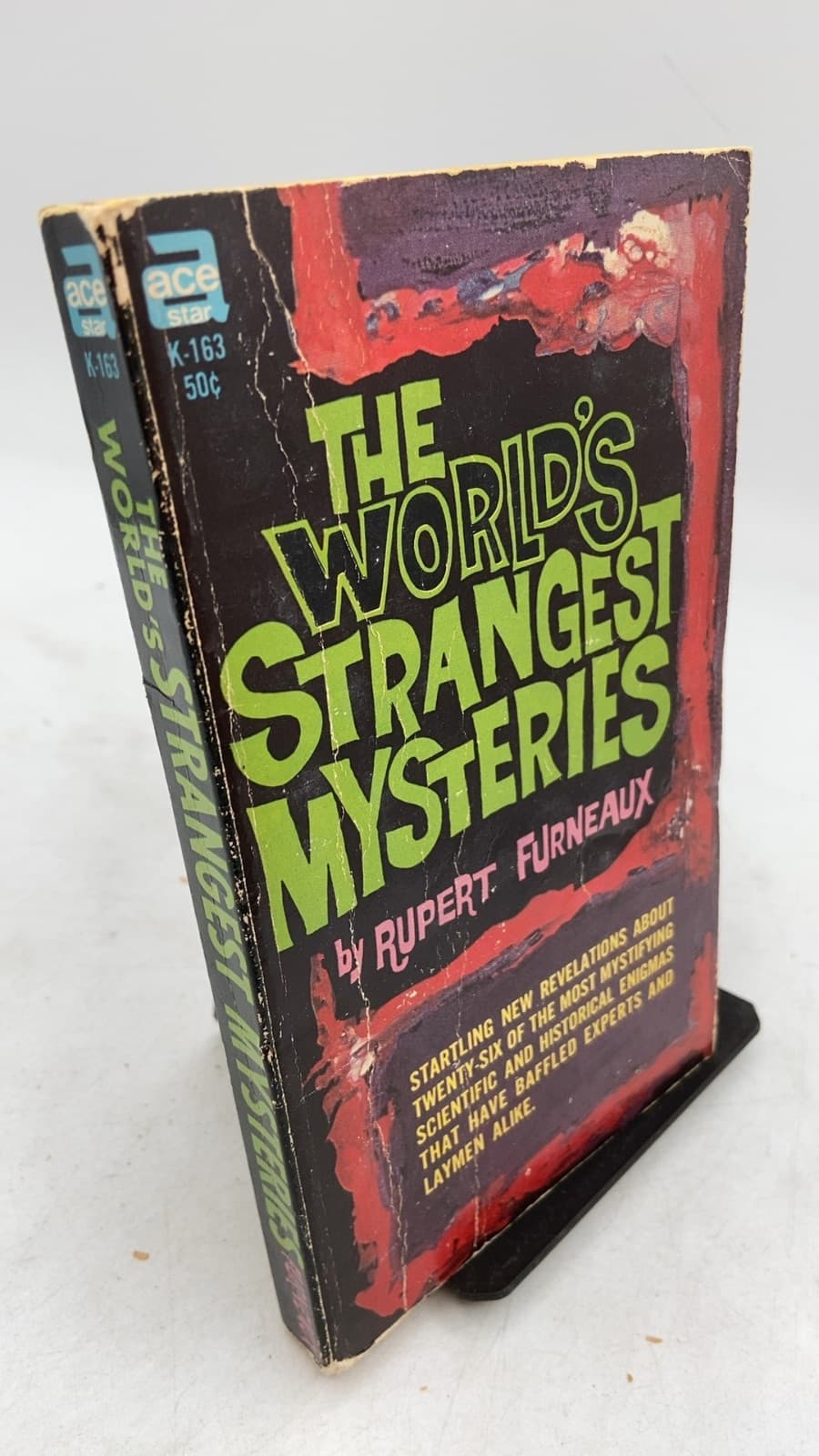 THE World's Strangest Mysteries by Rupert Furneaux - front cover