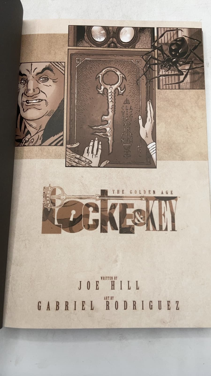 Locke & Key: The Golden Age by Joe Hill, Gabriel Rodriguez - title page
