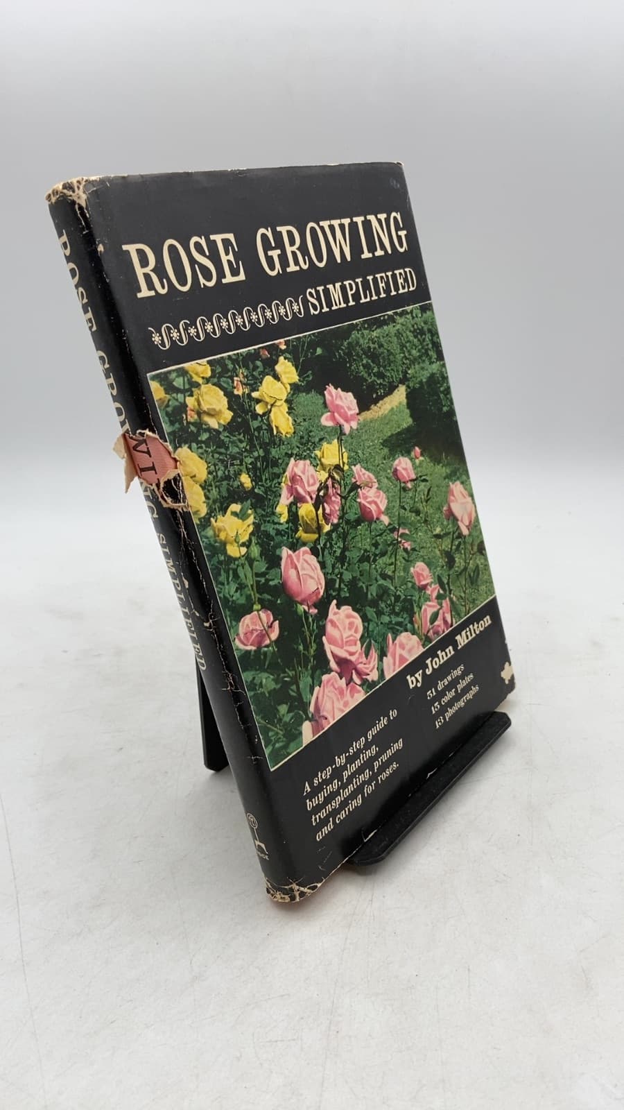 Rose Growing Simplified by John Milton - front cover