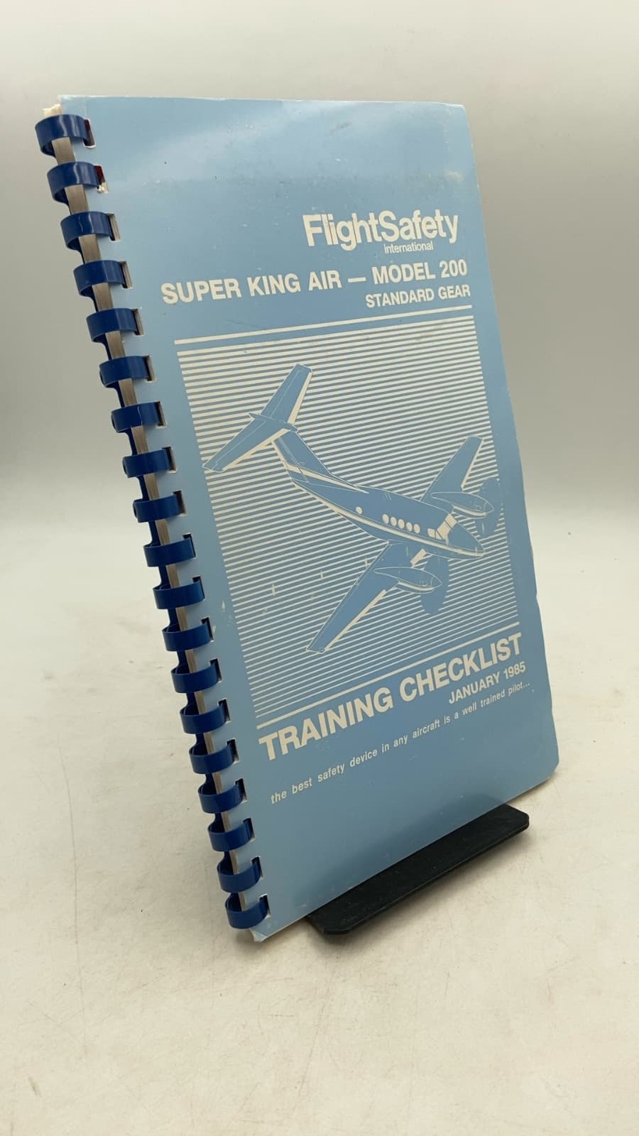 Super King AIR — Model 200 Standard Gear Training Checklist - front cover