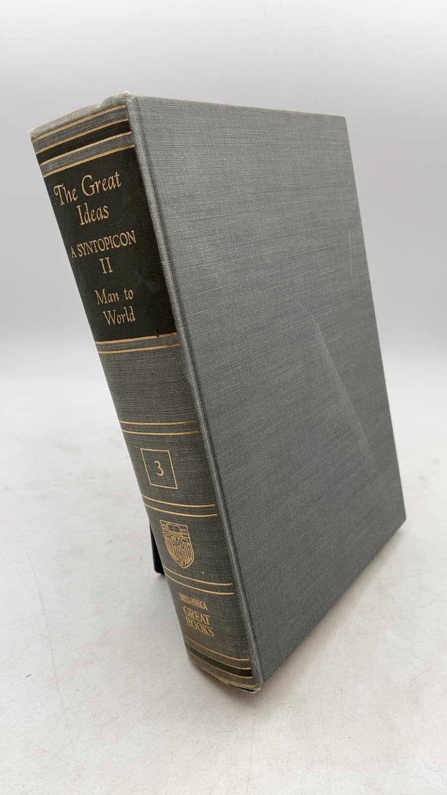 The Great Ideas: A Syntopicon II by Robert Maynard Hutchins (Editor in Chief), Mortimer J. Adler (Associate Editor) - front cover