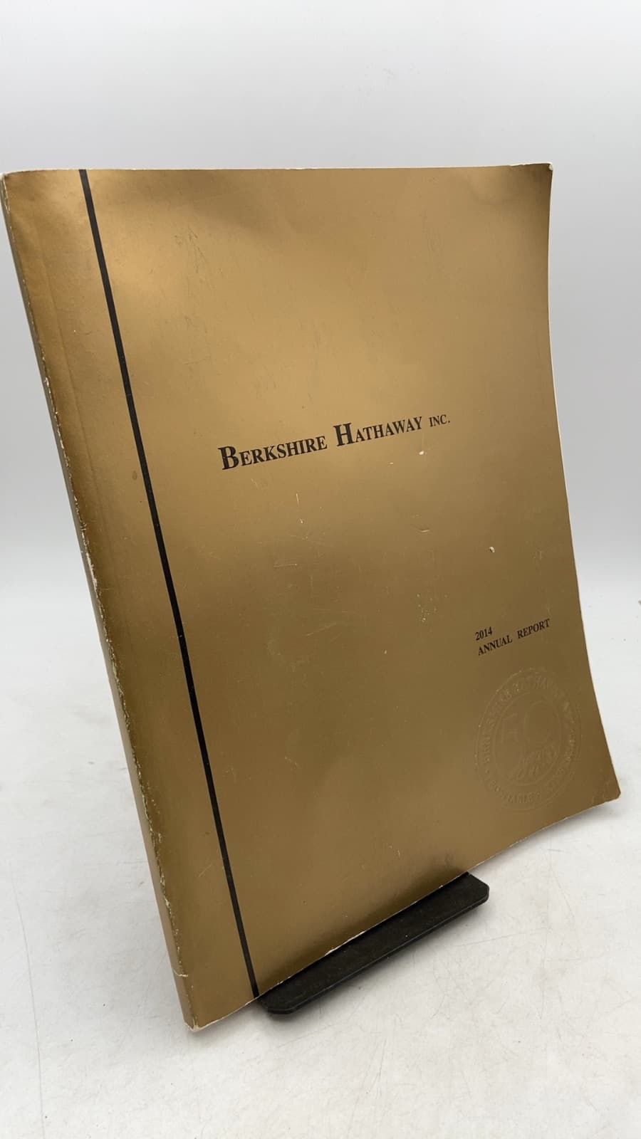2014 Annual Report by Warren E. Buffett - front cover
