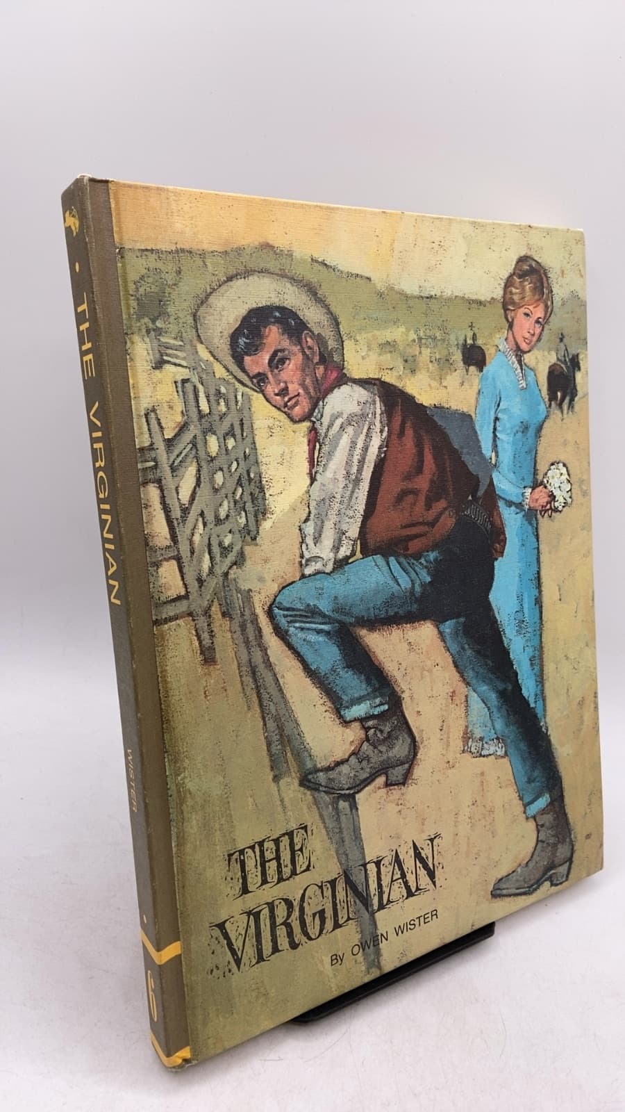 THE Virginian by Owen Wister - front cover