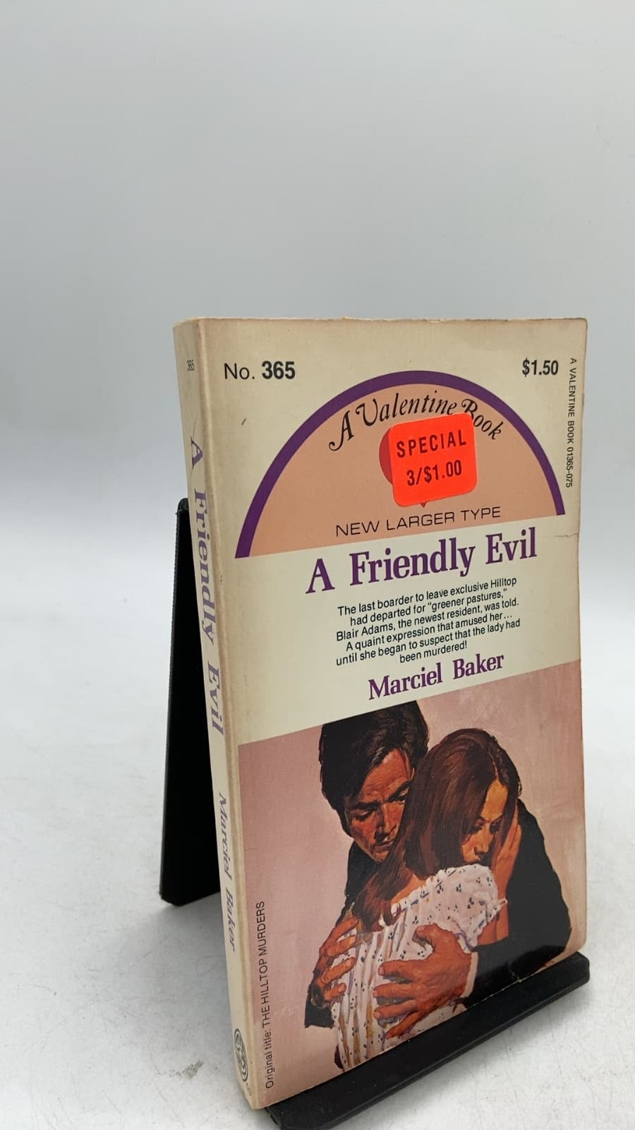 A Friendly Evil by Marciel Baker - front cover
