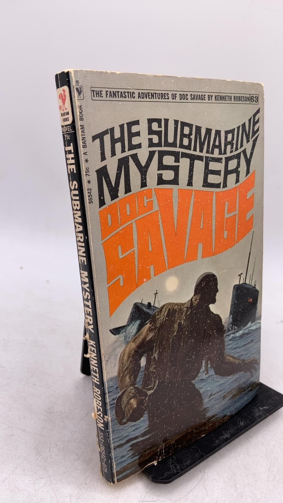The Submarine Mystery by Kenneth Robeson - front cover