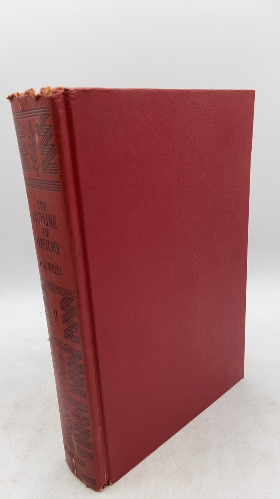 The Outline of History: Being a Plain History of Life and Mankind, Volume II by H. G. Wells - front cover