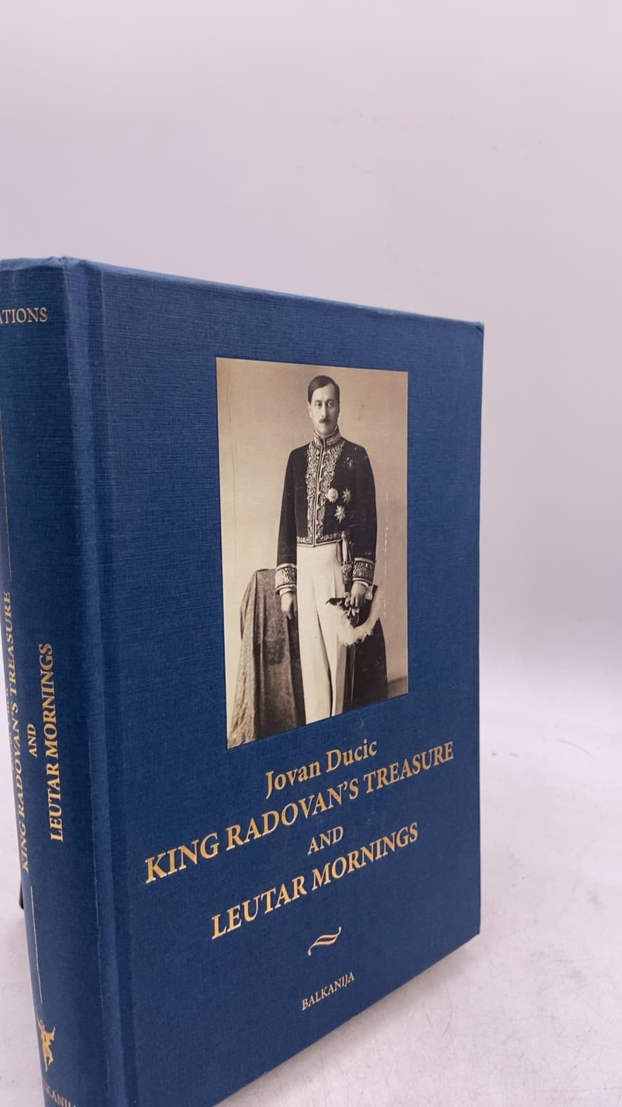 King Radovan's Treasure AND Leutar Mornings by Jovan Ducic - front cover