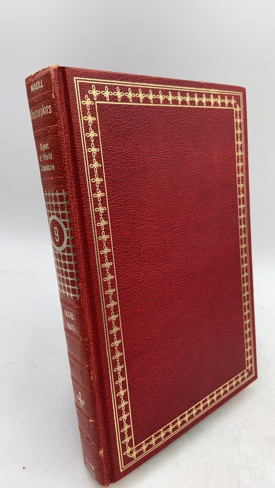 Masterplots: 18-Volume Edition, Volume Nine—MARI-NATI by Frank N. Magill - front cover