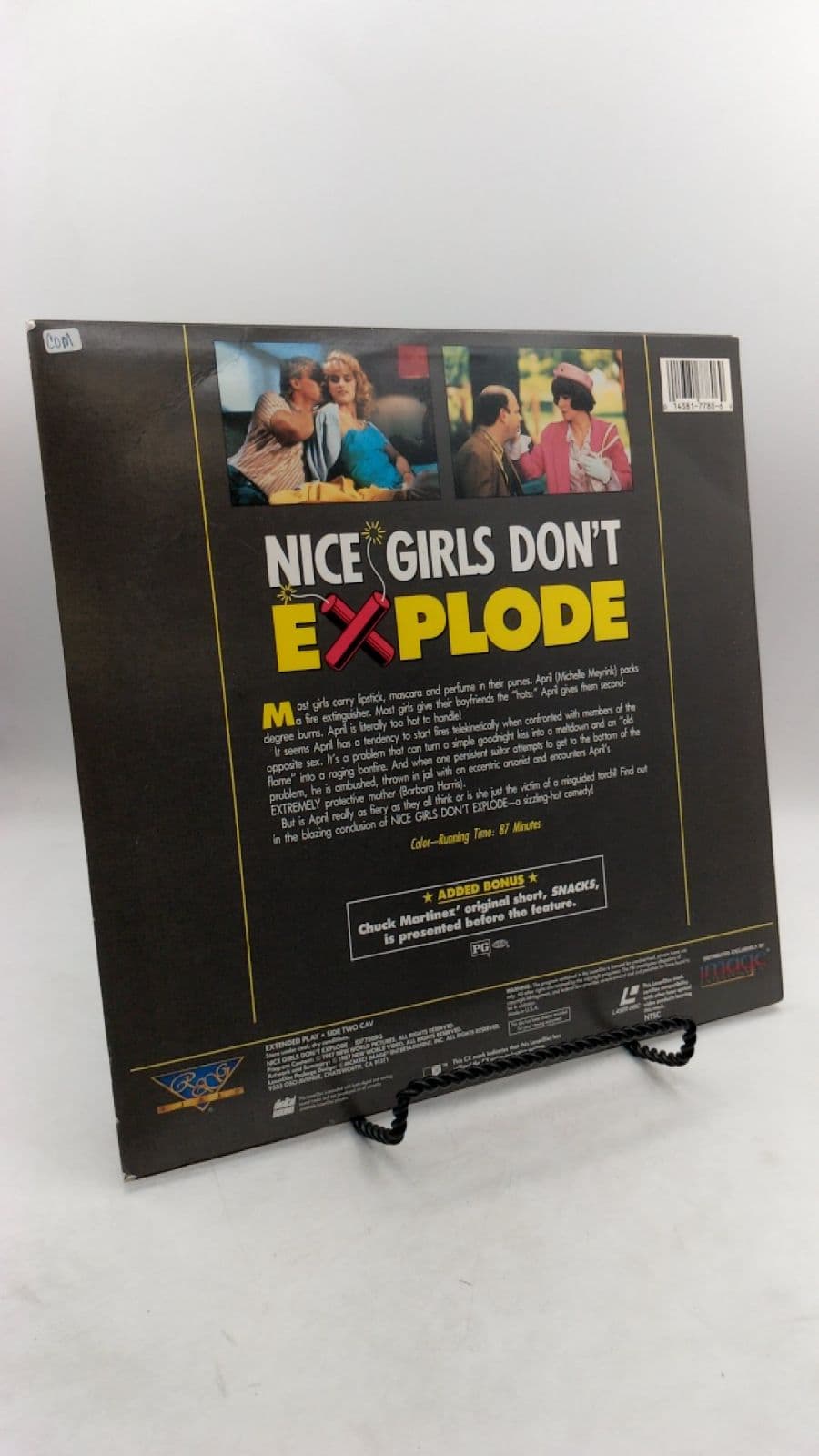 Nice Girls Don't Explode - title page
