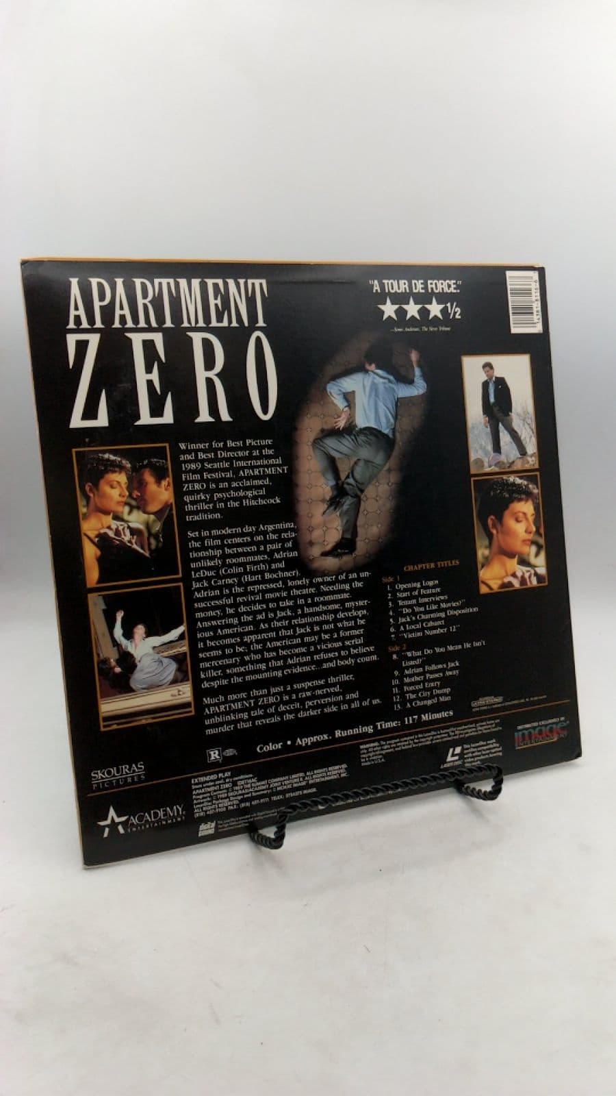 Apartment Zero by Martin Donovan (Director), David Koepp (Writer) - title page